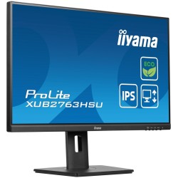 iiyama ProLite XUB2763HSU-B1 monitor komputerowy 68,6 cm (27") 1920 x 1080 px Full HD LED Czarny