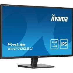iiyama ProLite X3270QSU-B1 monitor komputerowy 81,3 cm (32") 2560 x 1440 px Wide Quad HD LED Czarny