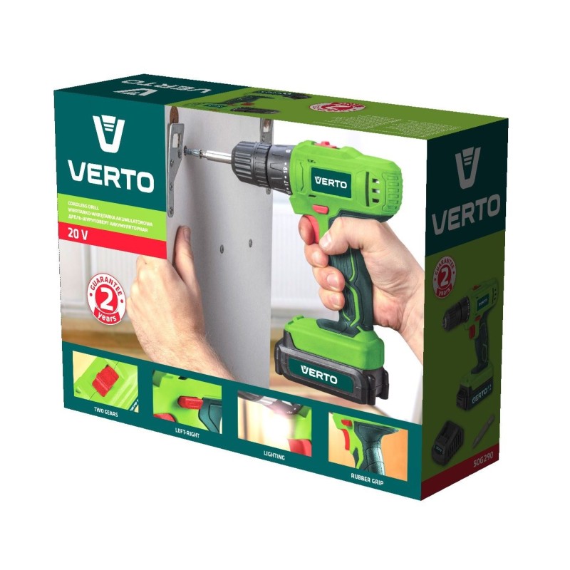 Verto 50G290 akcesorium do wiertarek 1 szt. Verto 50G290 akcesorium do wiertarek 1 szt.