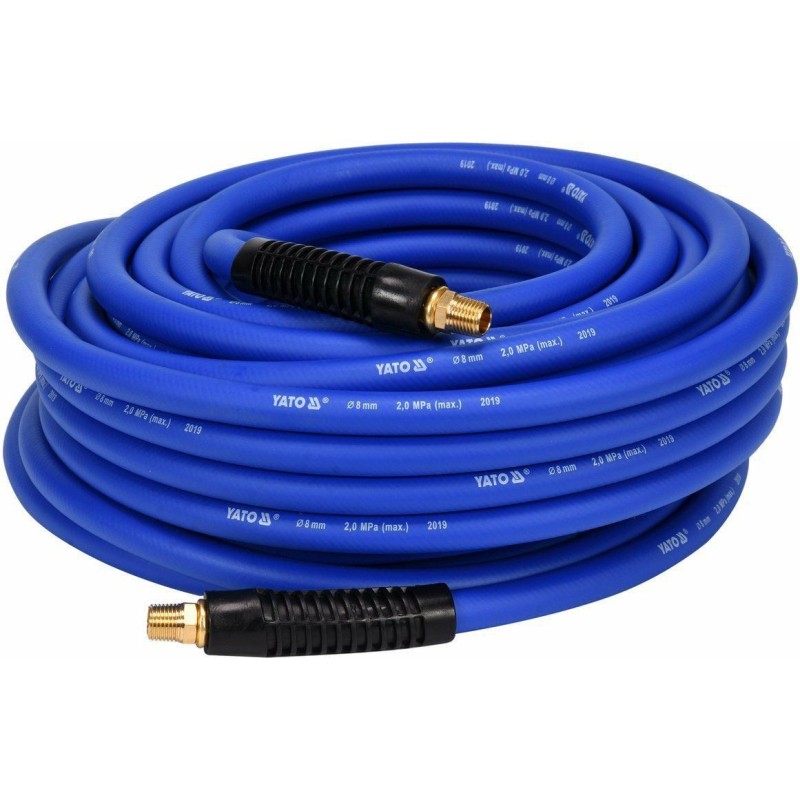 YT. Wąż pneumatyczny hybrydowy 3/8" 20m końcówki G1/4"