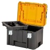 Skrzynia narzędziowa DeWALT DWST83343-1 głęboka system TSTAK 2.0 Czarny