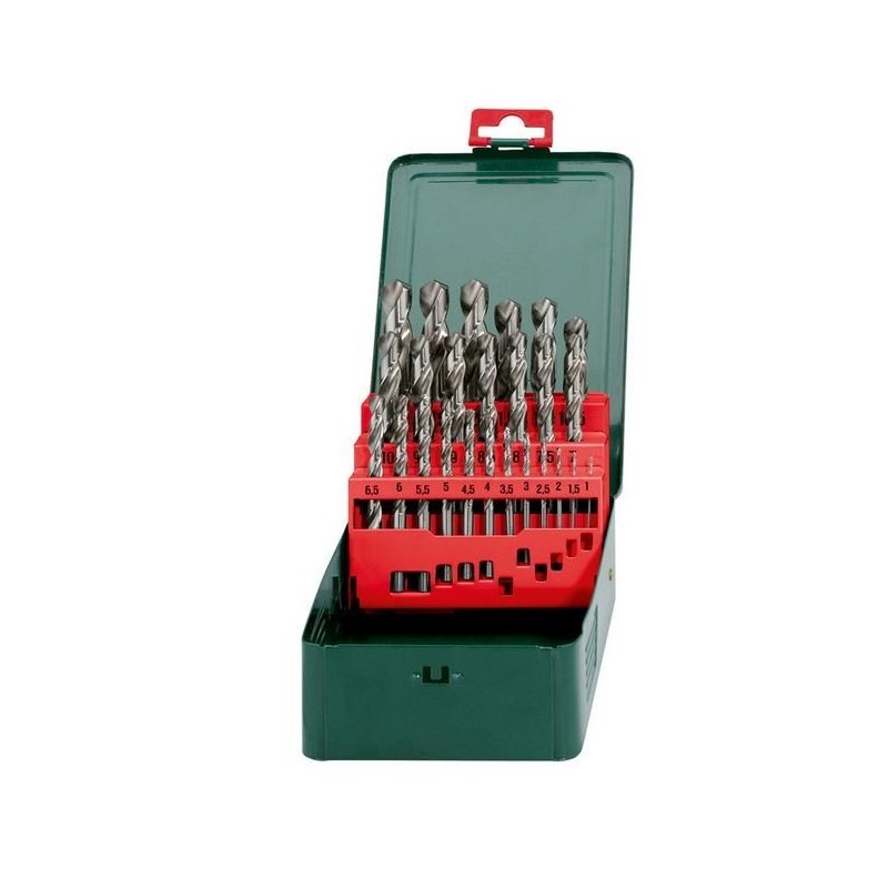 METABO ZESTAW WIERTEŁ HSS-G 25cz. 1 - 13mm METABO ZESTAW WIERTEŁ HSS-G 25cz. 1 - 13mm