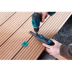 wolfcraft GmbH 6988000 klamra Zacisk stolarski Szary, Turkusowy