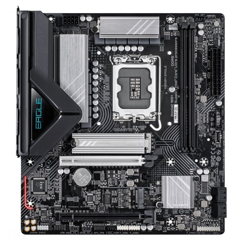 GIGABYTE B860M EAGLE płyta główna Intel B860 LGA 1851 (Socket V1) micro ATX GIGABYTE B860M EAGLE płyta główna Intel B860 LGA 1851 (Socket V1) micro ATX