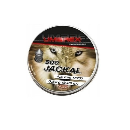 Śrut 4,5 mm Umarex Jackal Pointed Ribbed 500 szt