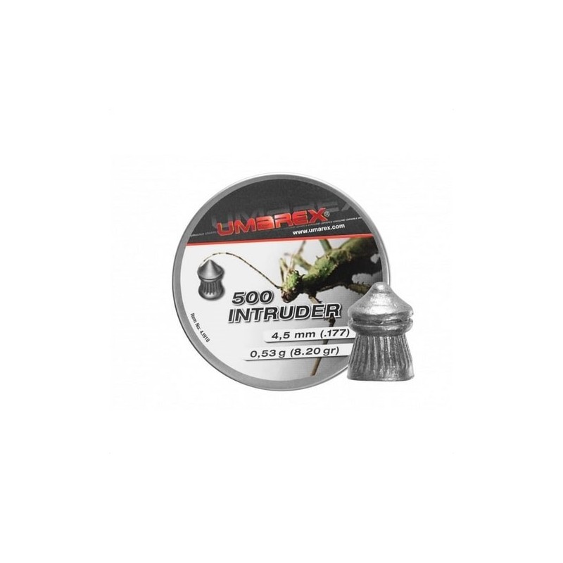 Śrut 4,5 mm Umarex Intruder Pointed Ribbed 500 szt Śrut 4,5 mm Umarex Intruder Pointed Ribbed 500 szt