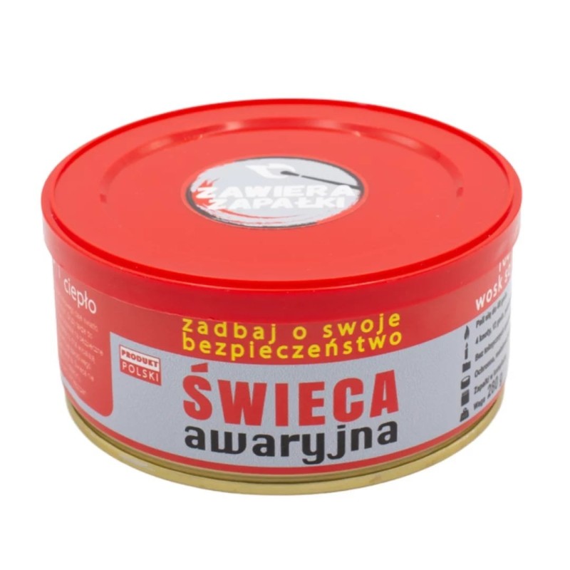 Świeca awaryjna przetrwania HASKE Pro 280g, 48h Świeca awaryjna przetrwania HASKE Pro 280g, 48h