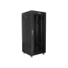 LANBERG SZAFA STOJĄCA RACK 19" 27U 600x600 CZARNA drzwi szklane