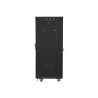 LANBERG SZAFA STOJĄCA RACK 19" 27U 600x600 CZARNA drzwi szklane