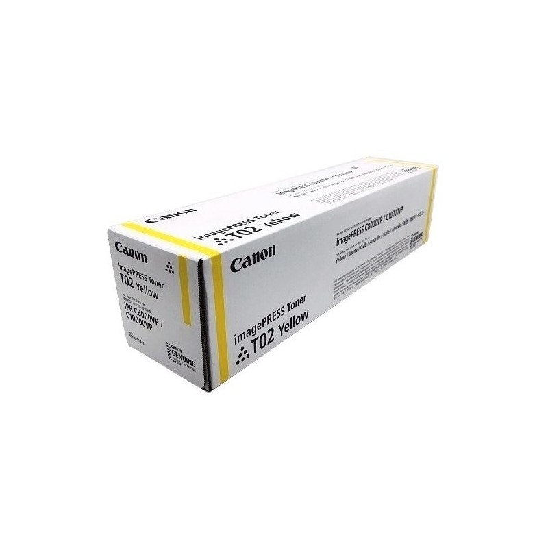 Canon T02 kaseta z tonerem 1 szt. Oryginalny Żółty Canon T02 kaseta z tonerem 1 szt. Oryginalny Żółty