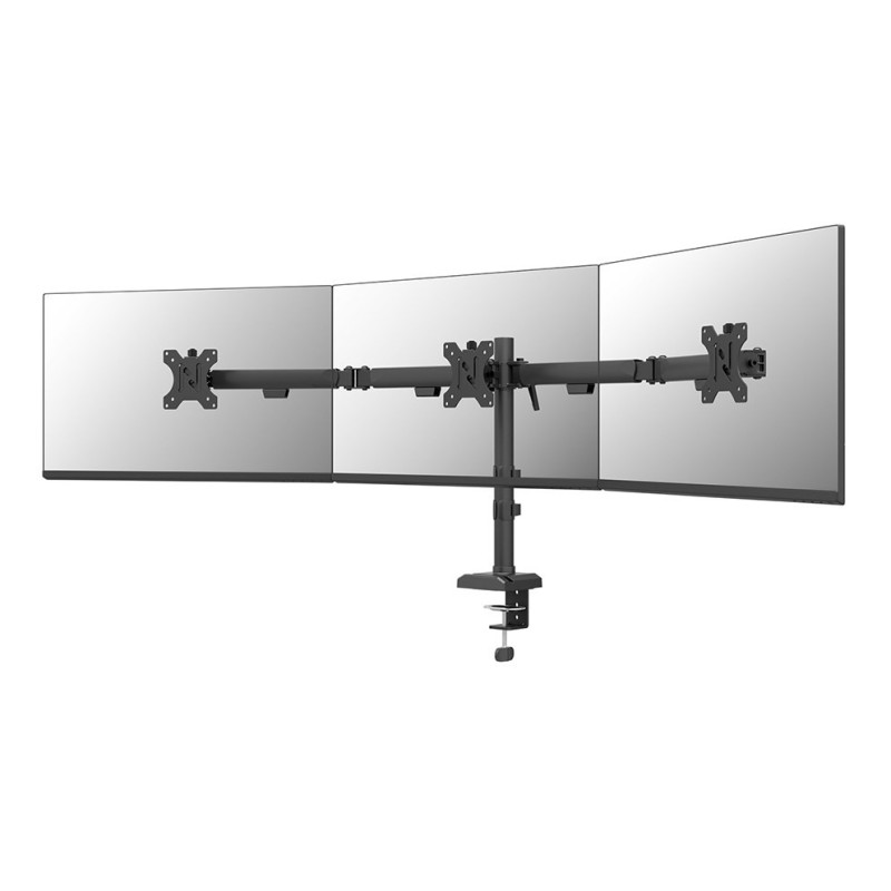 Uchwyt biurkowy do 3 monitorów 10-27" NEOMOUNTS DS60-600BL3 Uchwyt biurkowy do 3 monitorów 10-27" NEOMOUNTS DS60-600BL3