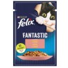 PURINA Felix Fantastic z łososiem w galaretce - mokra karma dla kota - 85 g