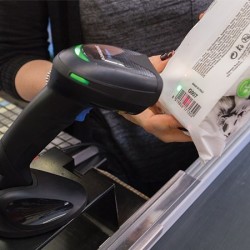 Czytnik kodów kreskowych Datalogic Gryphon GD4520-BKK1S 2D/USB/Czarny/Kabel USB/podstawka