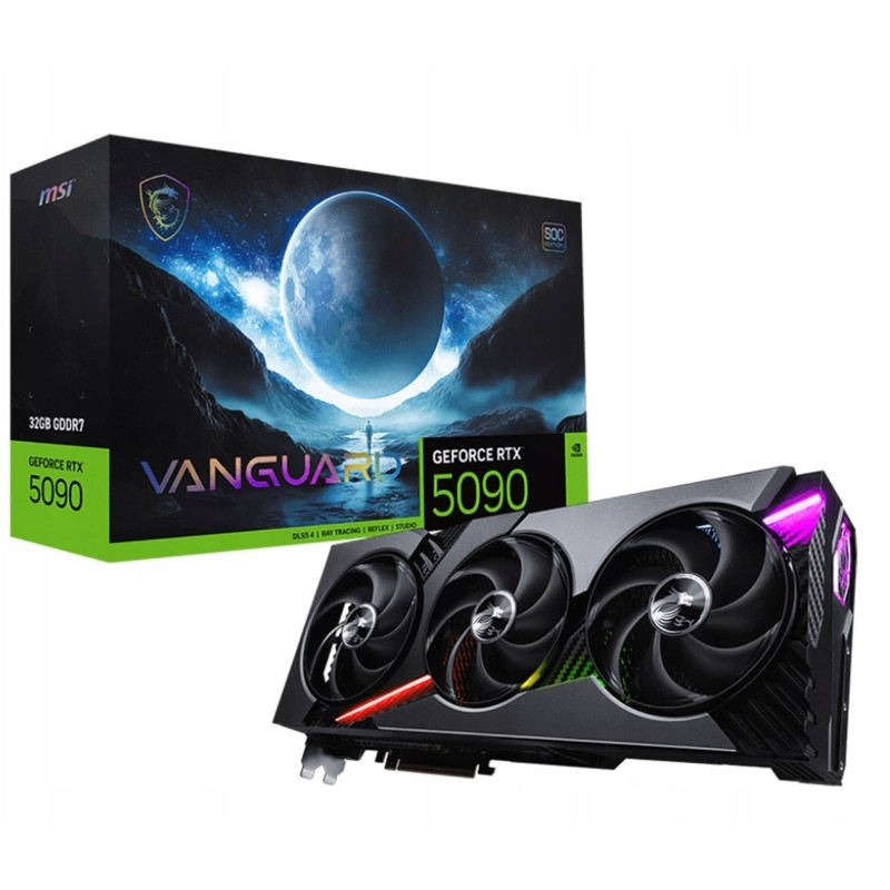 Karta graf. MSI RTX 5090 32G VANGUARD SOC Karta graf. MSI RTX 5090 32G VANGUARD SOC