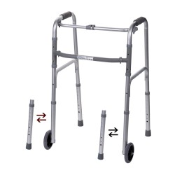 Balkonik rehabilitacyjny aluminiowy trójfunkcyjny