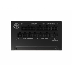 MSI MPG A850G PCIE5 moduł zasilaczy 850 W 24-pin ATX ATX Czarny
