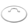 Patelnia BALLARINI Alba głęboka z 2 uchwytami tytanowa 28 cm ALBG3ED.28D