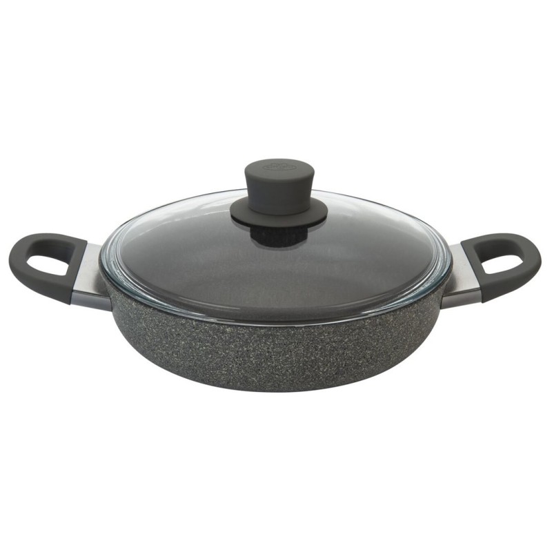 Patelnia BALLARINI Murano głęboka z 2 uchwytami i pokrywką granitowa 28 cm 75002-973-0 Patelnia BALLARINI Murano głęboka z 2 uchwytami i pokrywką granitowa 28 cm 75002-973-0