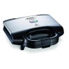 Tefal SM1572 toster 700 W Czarny, Stal nierdzewna