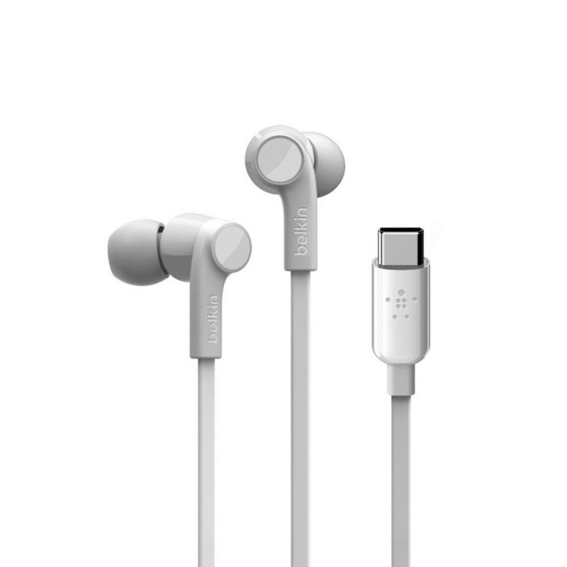 BELKIN SŁUCHAWKI PRZEWODOWE USB-C DOUSZNE BIAŁE BELKIN SŁUCHAWKI PRZEWODOWE USB-C DOUSZNE BIAŁE