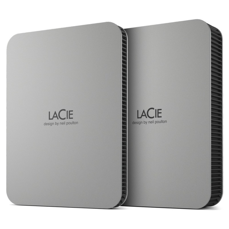 LaCie Mobile Drive (2022) zewnętrzny dysk twarde 5 TB 2.5" USB Type-C 3.2 Gen 1 (3.1 Gen 1) Srebrny LaCie Mobile Drive (2022) zewnętrzny dysk twarde 5 TB 2.5" USB Type-C 3.2 Gen 1 (3.1 Gen 1) Srebrny