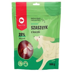 MACED Szaszłyk z kaczki - przysmak dla psa - 500g