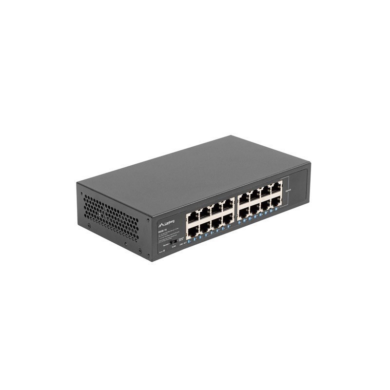Lanberg Switch RSGE-16 Rack 10"/19" (16-port 1Gb) Lanberg Switch RSGE-16 Rack 10"/19" (16-port 1Gb)