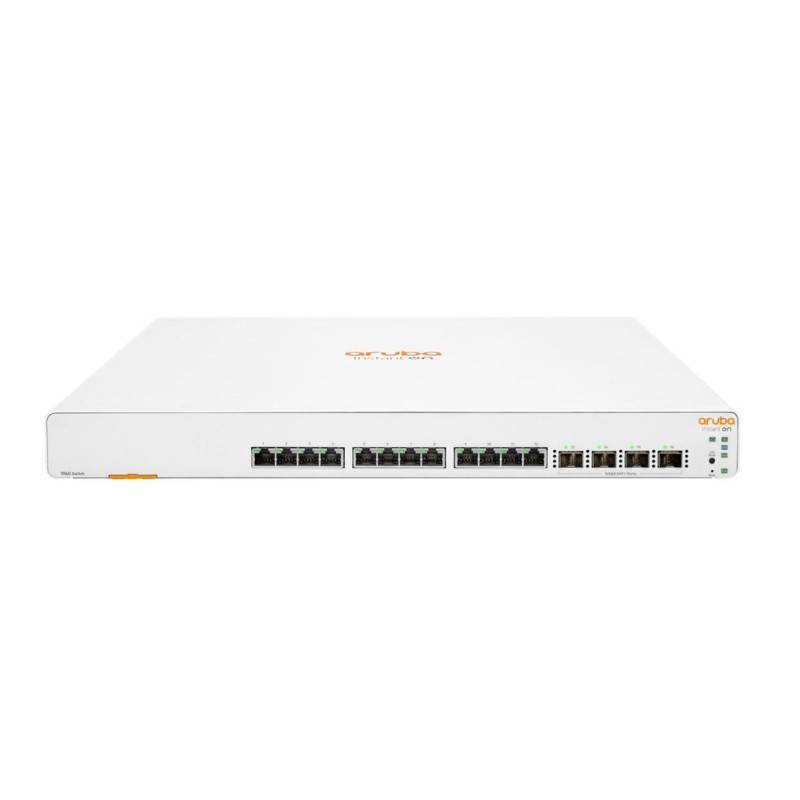 Aruba Instant On 1960 12XGT 4SFP+ Zarządzany L2+ 10G Ethernet (100/1000/10000) 1U Biały Aruba Instant On 1960 12XGT 4SFP+ Zarządzany L2+ 10G Ethernet (100/1000/10000) 1U Biały