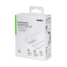 Ładowarka Belkin BoostCharge Pro Dual USB-C PD 3.0 PPS GaN Wall Charger 65W + USB-C to USB-C Cable 2m White