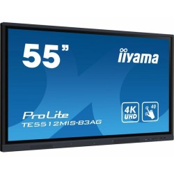 iiyama TE5512MIS-B3AG signage display Kiosk 139,7 cm (55") LCD Wi-Fi 400 cd/m2 4K Ultra HD Czarny Ekran dotykowy Procesor