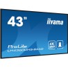 Monitor Iiyama 43 LH4360UHS-B2AG HDMI USB - 107.9 cm - 42.5"