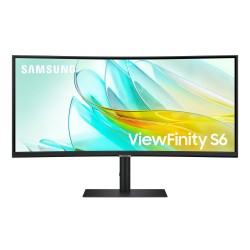 Samsung S65UC monitor komputerowy 86,4 cm (34") 3440 x 1440 px UltraWide Quad HD LCD Czarny