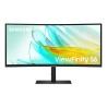 Samsung S65UC monitor komputerowy 86,4 cm (34") 3440 x 1440 px UltraWide Quad HD LCD Czarny