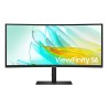 Samsung S65UC monitor komputerowy 86,4 cm (34") 3440 x 1440 px UltraWide Quad HD LCD Czarny