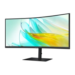 Samsung S65UC monitor komputerowy 86,4 cm (34") 3440 x 1440 px UltraWide Quad HD LCD Czarny