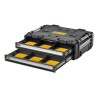 DeWALT DWST08520-1 pudełko na narzędzia Przybornik Metal, Plastik Czarny, Stal nierdzewna, Żółty