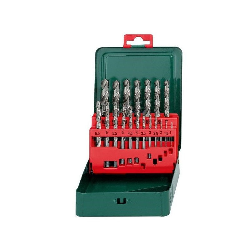 METABO ZESTAW WIERTEŁ HSS-G 19cz. 1 - 10mm