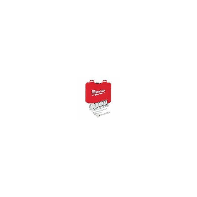 MILWAUKEE ZESTAW NASADEK 1/2" Z GRZECHOTKĄ MILWAUKEE ZESTAW NASADEK 1/2" Z GRZECHOTKĄ