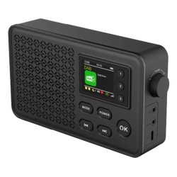 Denver DAB-57 radio Przenośny Czarny