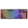 Klawiatura gamingowa COOLER MASTER MK770, Kailh Box V2, przewodowa USB/bezprzewodowa, CZ, gwiezdna szarość