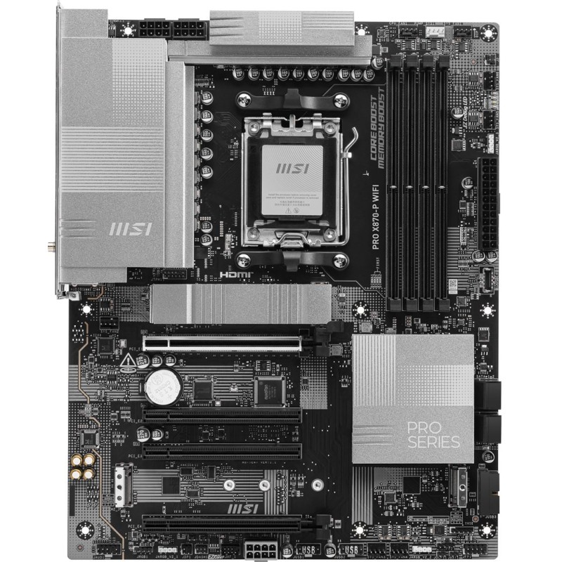 MSI PRO X870-P WIFI płyta główna AMD X870 Gniazdo AM5 ATX MSI PRO X870-P WIFI płyta główna AMD X870 Gniazdo AM5 ATX