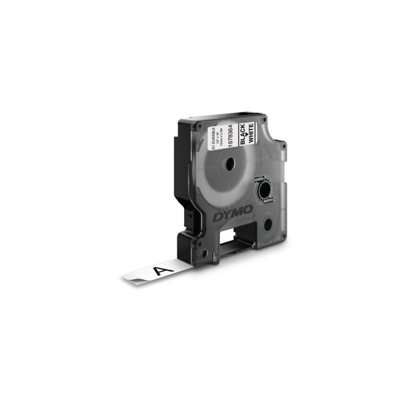 DYMO D1 - Durable Etykiety -Czarno na białym - 12mm x 5.5m DYMO D1 - Durable Etykiety -Czarno na białym - 12mm x 5.5m