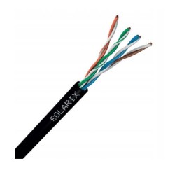 Kabel instalacyjny Solarix CAT5E UTP PE FC