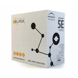 Kabel instalacyjny Solarix CAT5E UTP PE FC