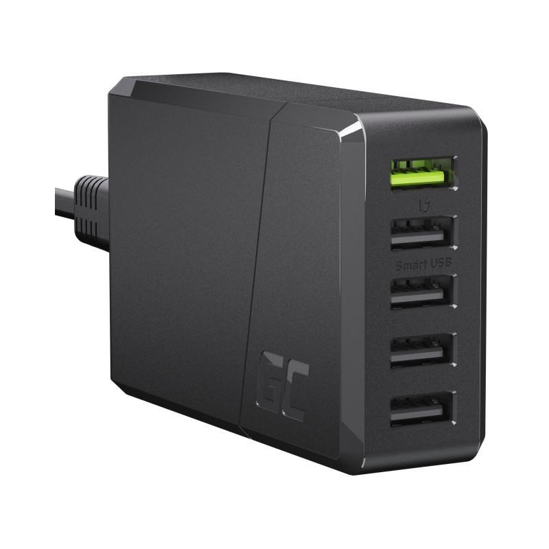 GREEN CELL ŁADOWARKA SIECIOWA CHARGE SOURCE 5 5XUSB 52W QC 3.0