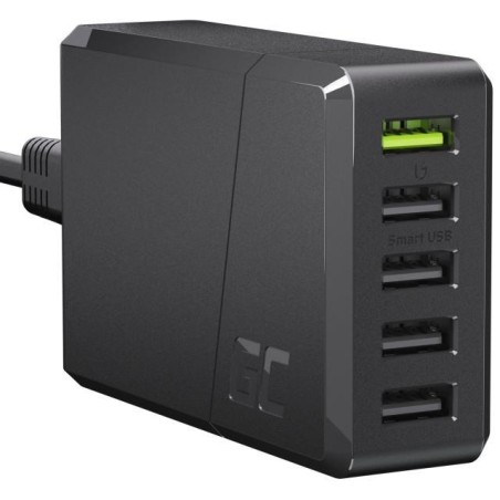 GREEN CELL ŁADOWARKA SIECIOWA CHARGE SOURCE 5 5XUSB 52W QC 3.0