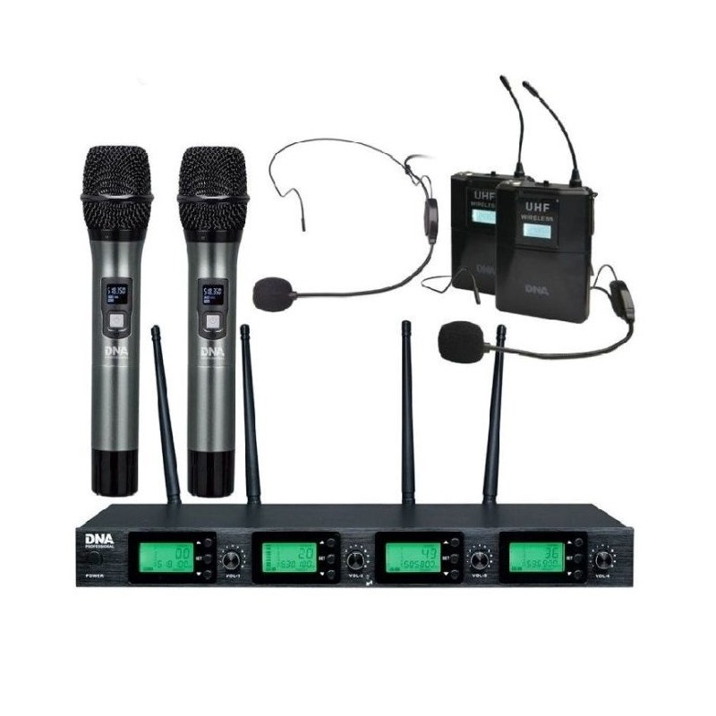 DNA RV-4 MIX - bezprzewodowy system mikrofonowy DNA RV-4 MIX - bezprzewodowy system mikrofonowy