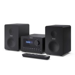 Sharp TOKYO DAB+ HI-FI Micro System System micro domowego audio 40 W Czarny