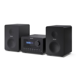 Sharp TOKYO DAB+ HI-FI Micro System System micro domowego audio 40 W Czarny