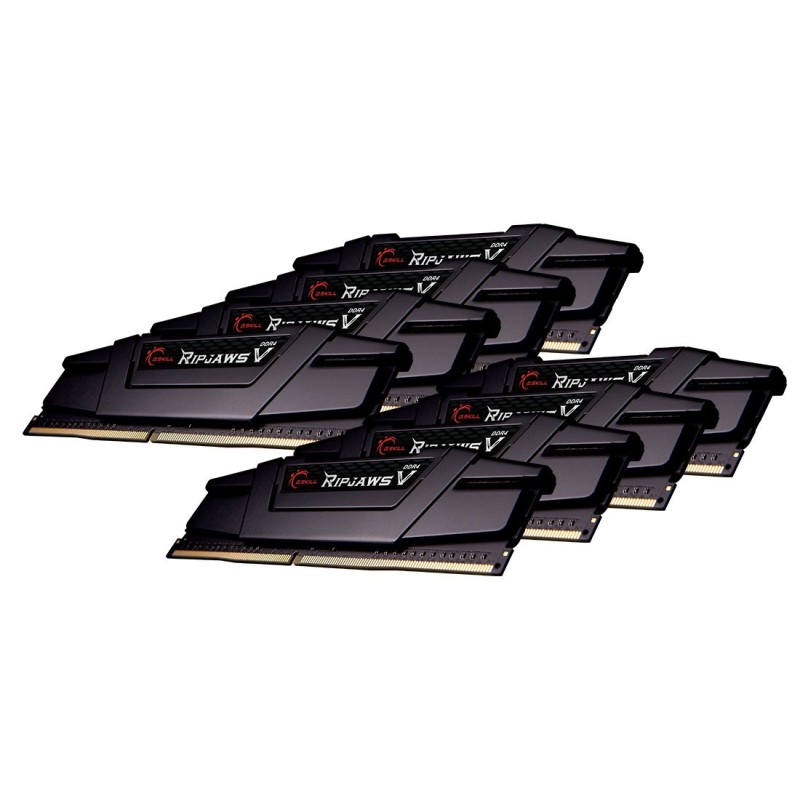 G.SKILL RIPJAWSV DDR4 256GB 8X32GB 3200MHZ CL16 XMP2 F4-3200C16Q2-256GVK G.SKILL RIPJAWSV DDR4 256GB 8X32GB 3200MHZ CL16 XMP2 F4-3200C16Q2-256GVK